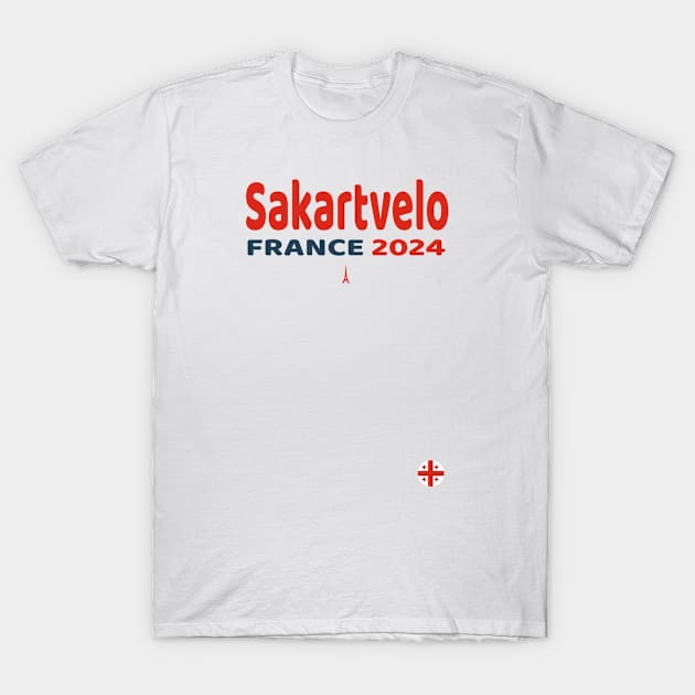 Sakartvelo France 2024 T-Shirt by TeeTees